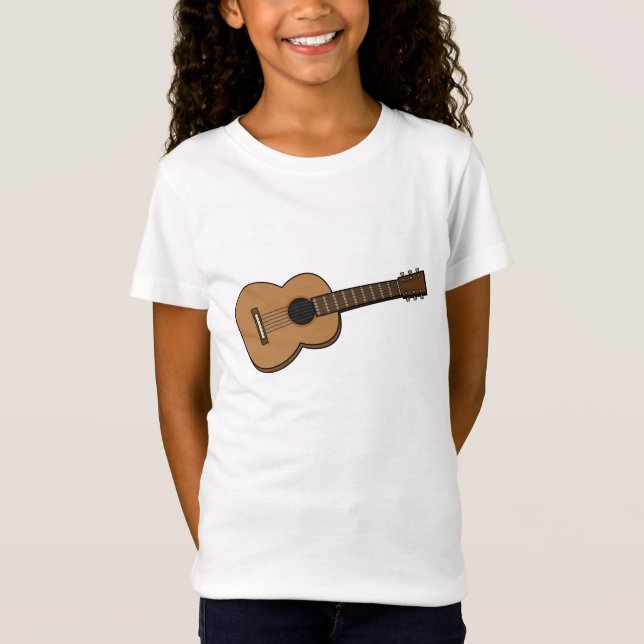 Guitar Cartoon T-Shirt (Front)