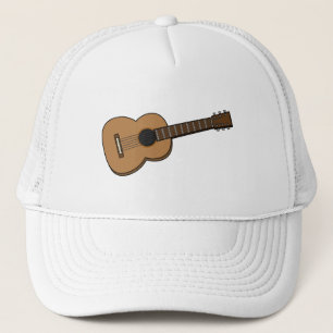 Guitar Cartoon Trucker Hat