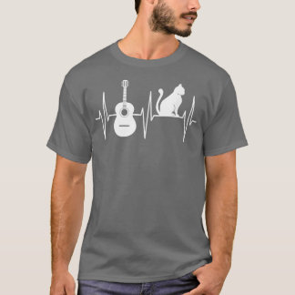 Guitar  Cat Lover Musician Guitarist Guitar Player T-Shirt