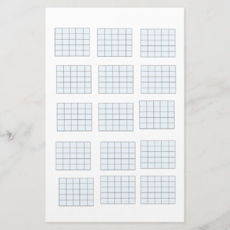 Guitar Chord Paper