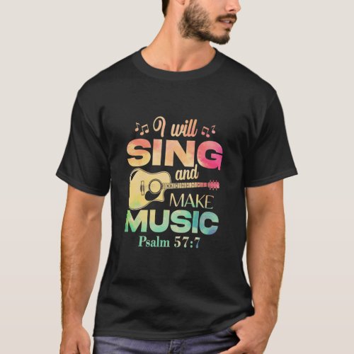 Guitar _ Christian Music Church Singer Guitar Jesu T_Shirt