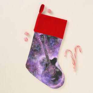 Guitar Christmas Stocking