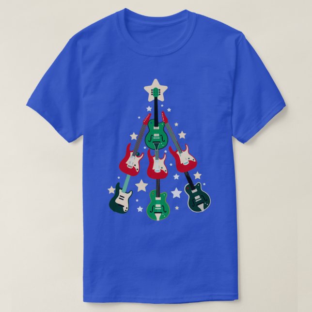Guitar christmas  T-Shirt (Design Front)