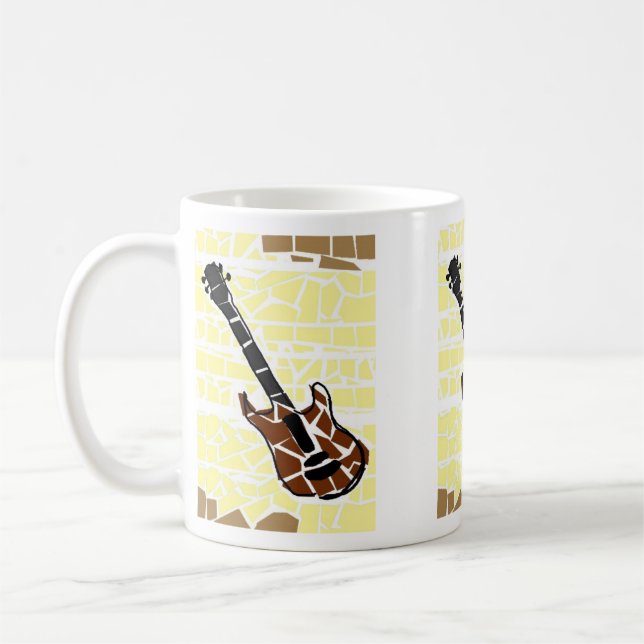 Guitar Coffee Mug (Left)