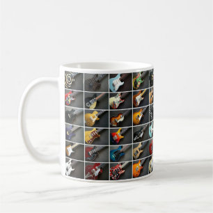Guitar Collage Coffee Mug