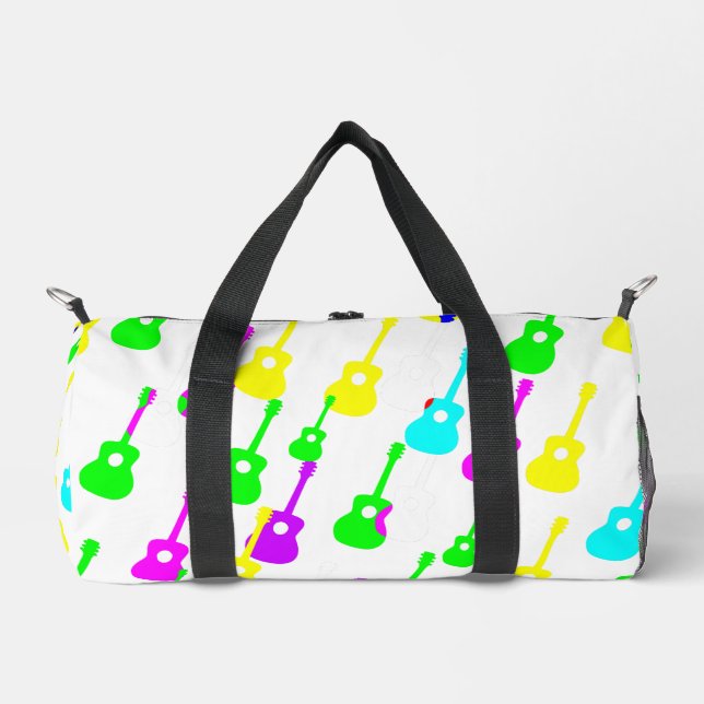 Guitar Collage  Duffle Bag (Front)