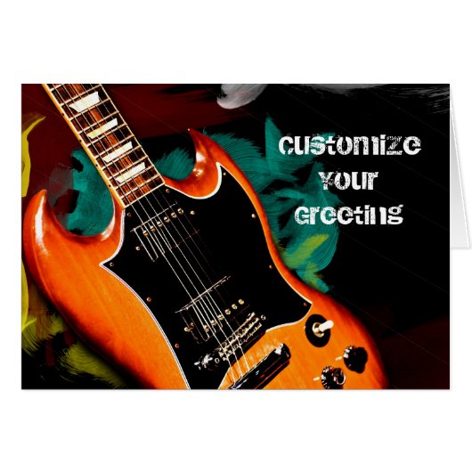 Guitar Colors Cards (Front Horizontal)