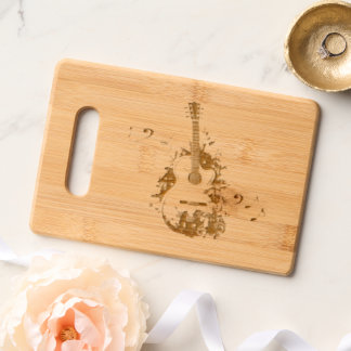 Guitar Concerto Engraved Cutting Board