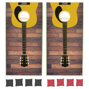 Guitar Cornhole Set