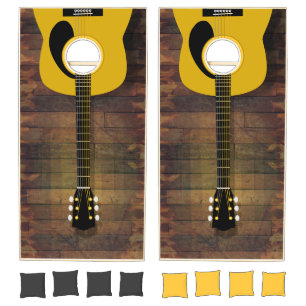 Guitar Cornhole Set