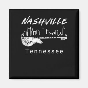 Guitar Country Music Souvenir Gift Nashville Magnet