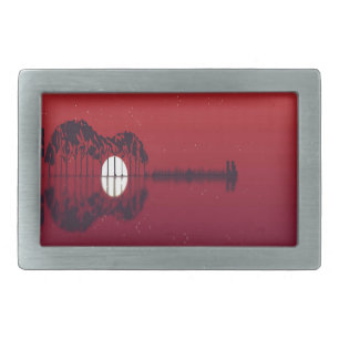 Guitar Cove Belt Buckle