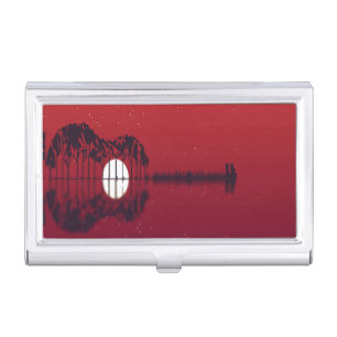 Guitar Cove Business Card Case