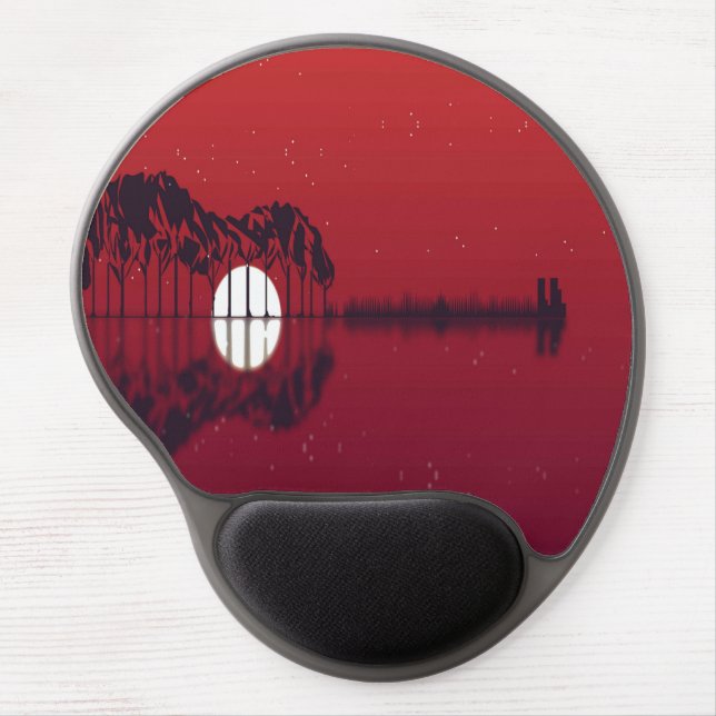 Guitar Cove  Gel Mouse Pad (Front)