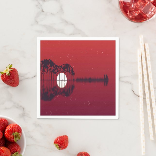 Guitar Cove  Keychain Napkins (Insitu)