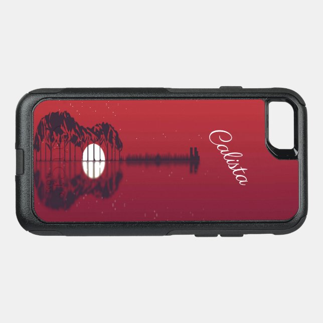 Guitar Cove Personal Otterbox iPhone Case (Back Horizontal)