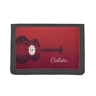 Guitar Cove Personal Tri-fold Wallet