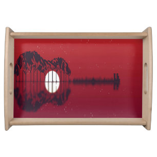 Guitar Cove Serving Tray