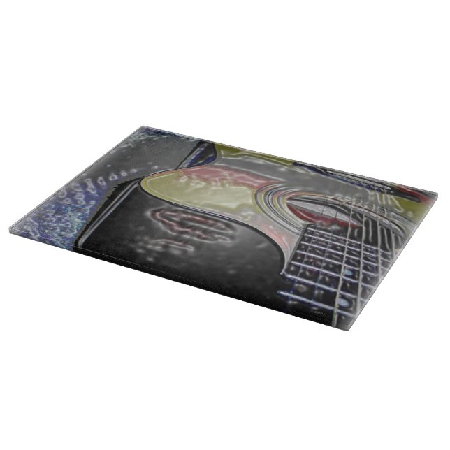 Guitar Cutting Board (Corner)