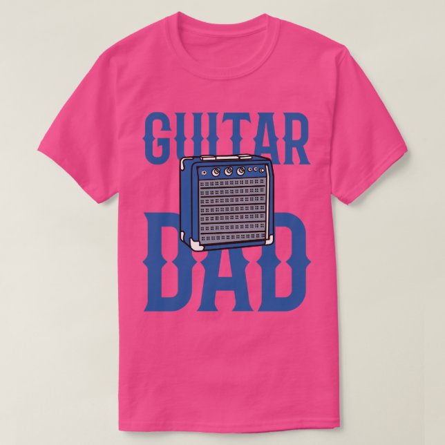 Guitar Dad Amplifier  T-Shirt (Design Front)