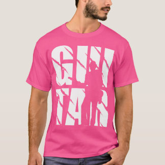 Guitar Design Acoustic Guitar And Guitar T-Shirt
