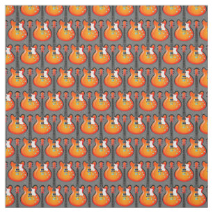 Guitar Design Fabric