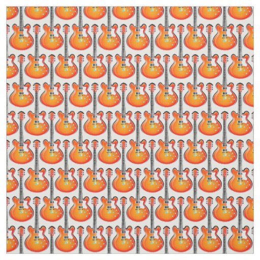 Guitar Design Fabric