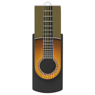 Guitar Design Flash Drive