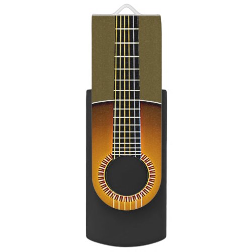 Guitar Design Flash Drive