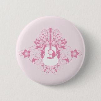 Guitar Design Pinback Button