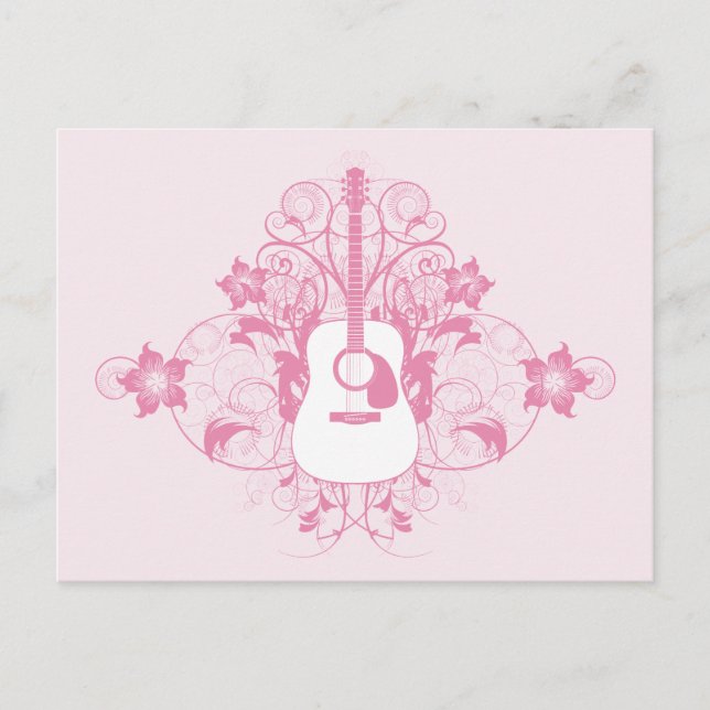 Guitar Design Postcard (Front)