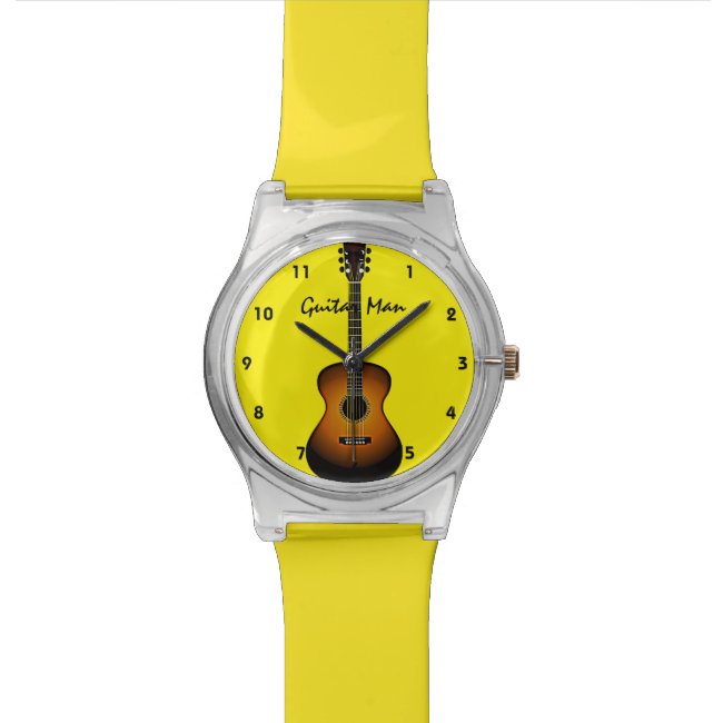 Guitar Design Wristwatch