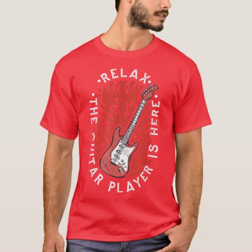 Guitar details design  T_Shirt