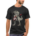 Guitar Dinosaur Playing Guitar