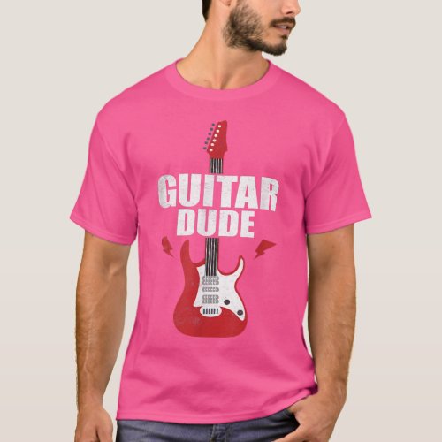 Guitar Dude Musician Player  T_Shirt