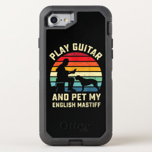 Guitar   English Ma Lover Guitarist Pet Dog Owner OtterBox Defender iPhone SE/8/7 Case