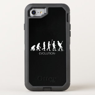 Guitar  Evolution of Guitarist   Rock Music Guitar OtterBox Defender iPhone SE/8/7 Case