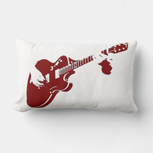 Guitar Expert Lumbar Pillow