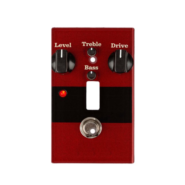 Guitar Expression Pedal Light Switch Cover (Front)