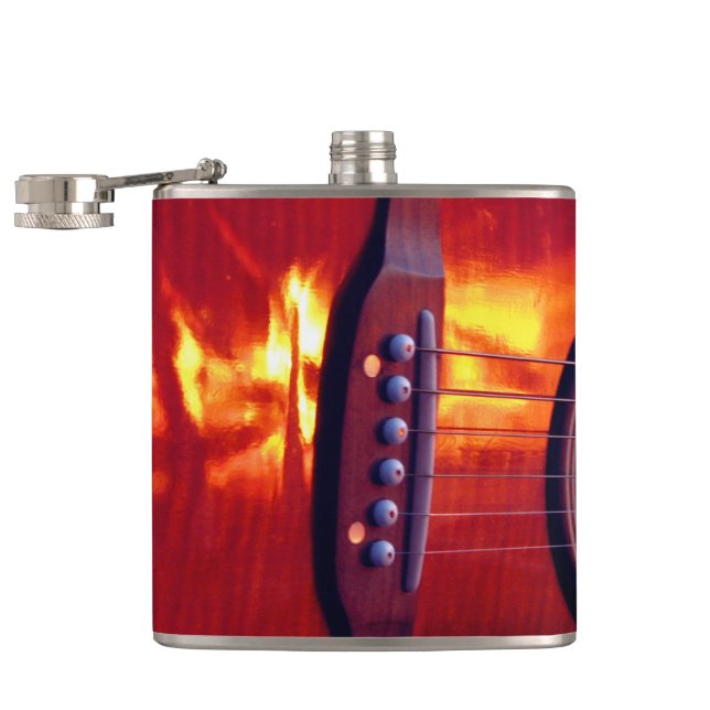 Guitar Flask (Opened)