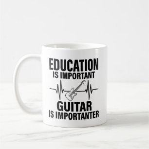 Guitar Funny Guitarist School Music Teacher Coffee Mug
