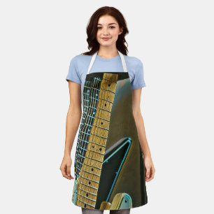 guitar gift for fathers day apron