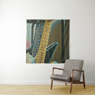 guitar gift for fathers day tapestry