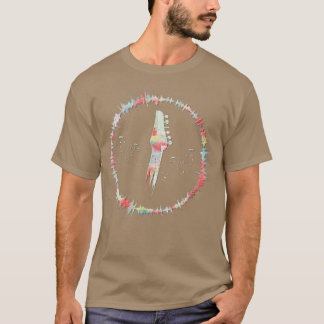Guitar Gift Guitarists Music Ladies Mens Rooms  T-Shirt