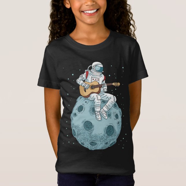 Guitar Gift Kids Music Electric Bass Guitar T-Shirt (Front)