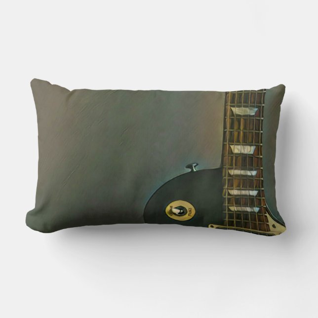 Guitar gifts for him lumbar pillow (Front)