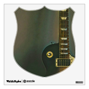 Guitar gifts for him wall decal