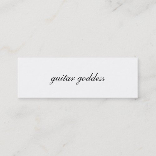 guitar goddess profile card business card template