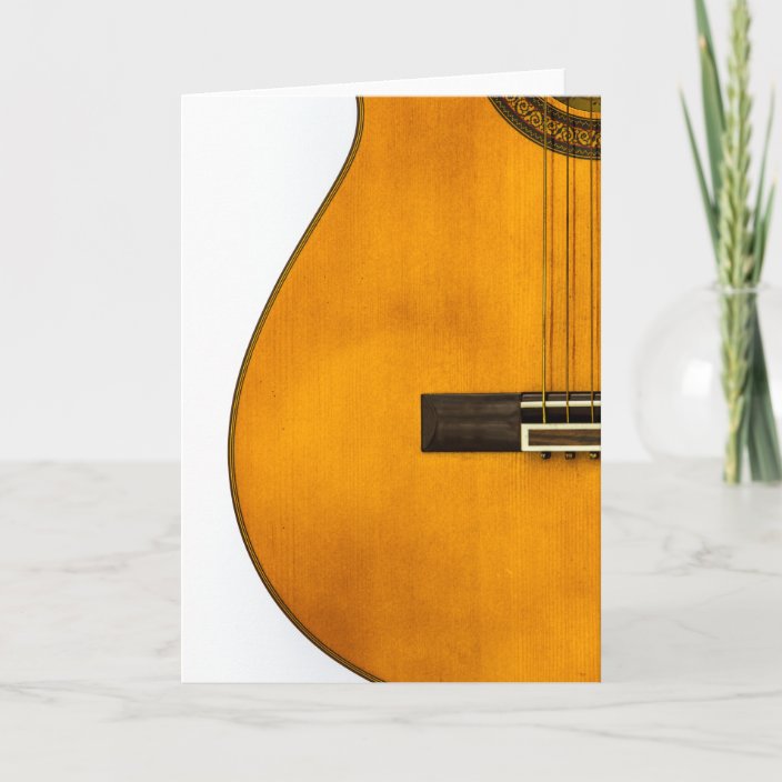 Guitar Greeting Card | Zazzle.com