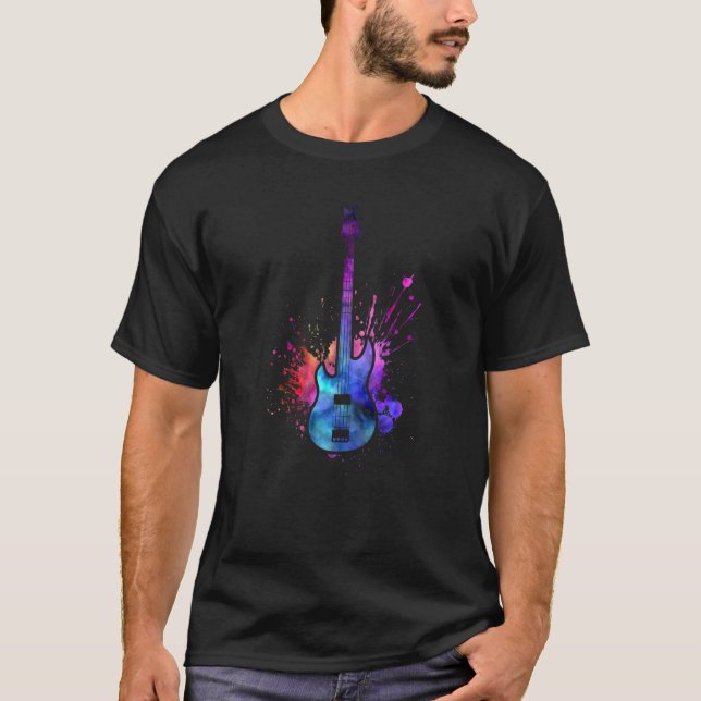 Guitar Guitarist Musician Guitar Music T-Shirt (Front)